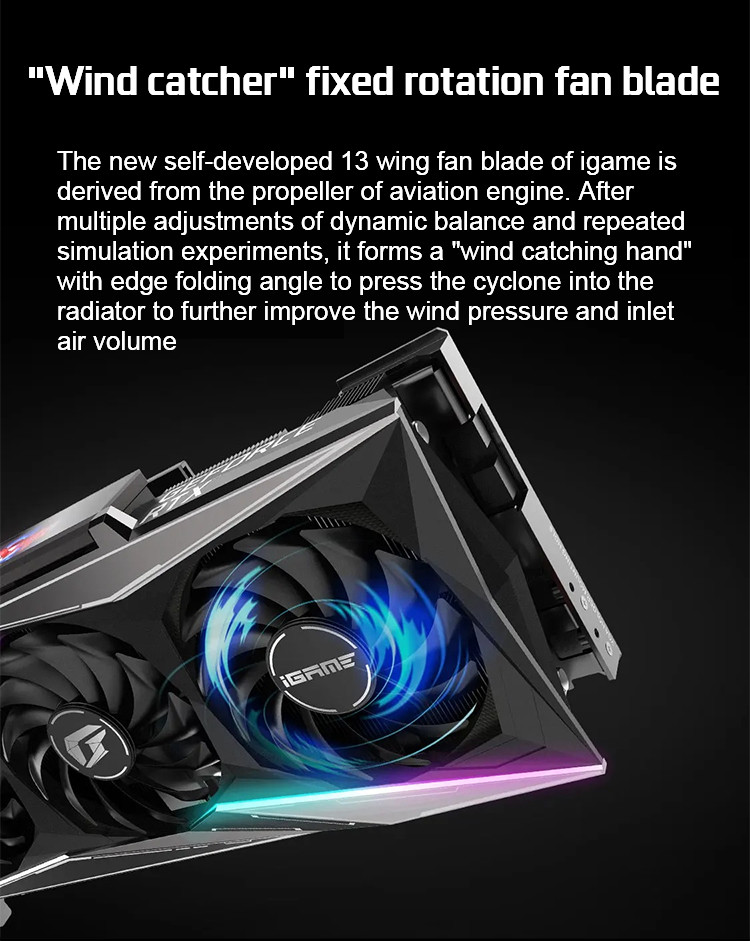 iGame GeForce RTX 3080 Ti Vulcan X OCNew NVIDIA Ampere Architecture Chip, 10240 CUDA Stream Processors