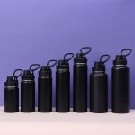 32 Oz Squeeze Water Bottles Fast Flow Sports Water Bottle With Ball Blender
