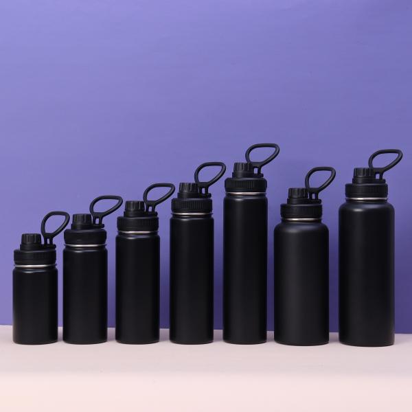 32 Oz Squeeze Water Bottles Fast Flow Sports Water Bottle With Ball Blender