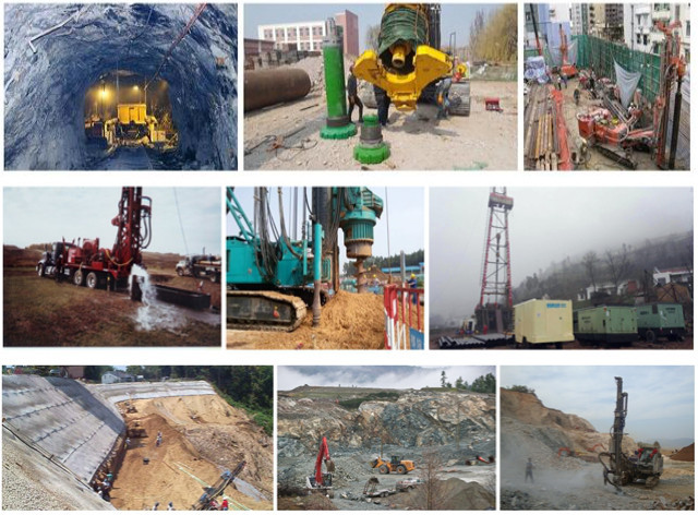 Water Well Overburden Casing Drilling Bit System Rock Drill Head 610mm