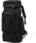 70l Camping Hiking Backpack Molle Rucksack Waterproof Travel Daypack