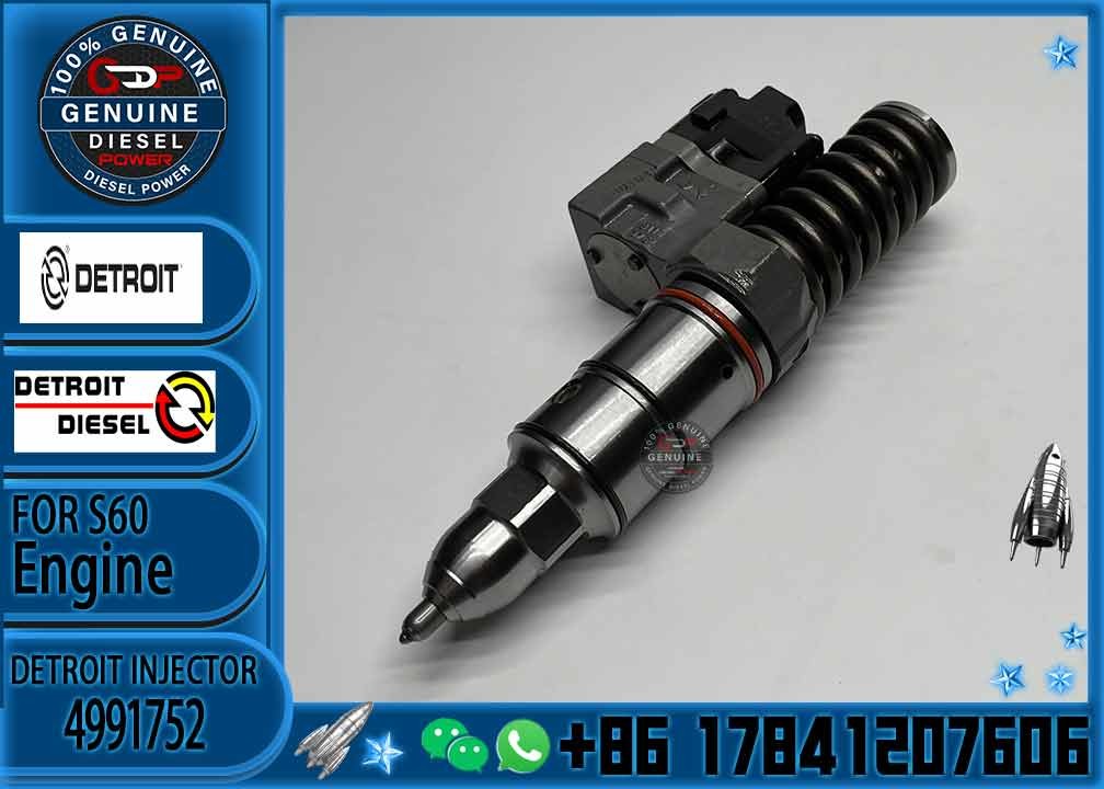 D-etroit 12.7L SERIES S60 N2 Common Rail Diesel Fuel Injector 4991752