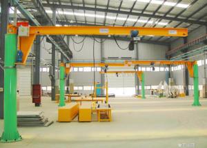 China Powered Floor Mounted Jib Crane 360 Degree Rotation Electric A4 factory