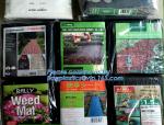 Garden Agricultural Weed Mat,Plastic Ground Cover, Weed Control Mat, pp woven