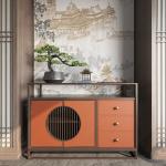 Hotel Solid Wood Deluxe Sideboard Customised Sideboard Storage Cabinet