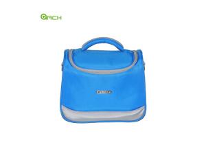 China Unisex 600D In Lid Zippered Pockets Travel Vanity Bag Travel Accessories Bag factory