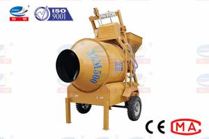 China Rubber Roller Grout Friction Concrete Mixing Machine For Hydropower factory