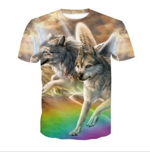China ODM L XL XXL Short Sleeve Tee Shirt Silk Screen Printing factory