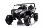 555*2 Motor White 24V Kids Ride On Car 2022 Rechargeable Electric UTV with Two