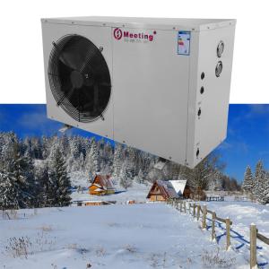 China Meeting -35 degree Monoblock DC Inverter Air Water Heat Pump Heating And Cooling factory