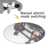 Battery Powered 300W Classic Foldable Electric Wheelchair