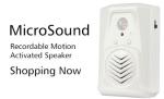 COMER motion detector voice prompt mp3 sound player entry exit doorbell