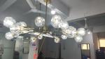Crystal Style Modern Luxury Round Chandelier with Brass Mount D 153cm