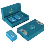 Tea Gift Set Packaging Coffee Cup Scented Candle Honey Magnetic Flip Open Gift