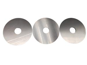 China High Hardness Tungsten Carbide Circular Blade Blanks For Precision Saw Cutting factory