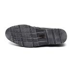 Antiodor Mens Black Leather Casual Shoes 44 45 46 Size