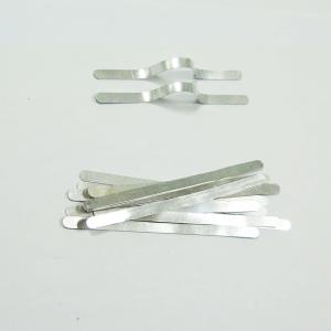 China Patternless Earloop PM2.5 Aluminum Blue Mask Nose Clips factory