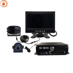 IP68K On Board Vehicle Camera Monitoring System 3W Night Vision Reverse Image