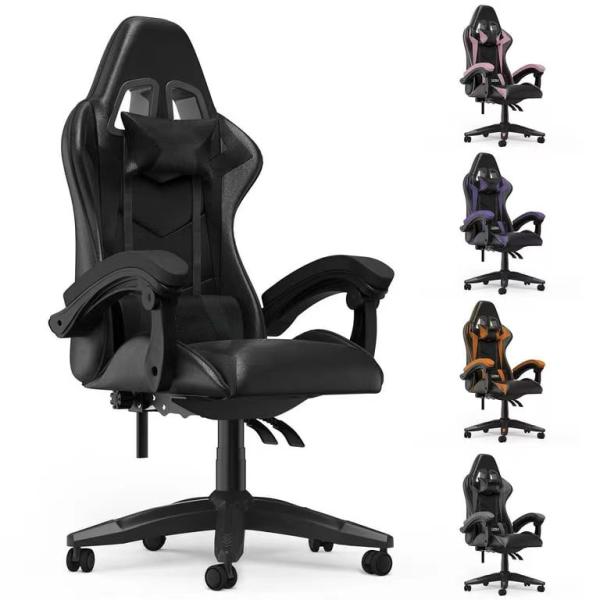 Home Office Furniture Ergonomic Computer Gaming Chair Adjustable Height Racing