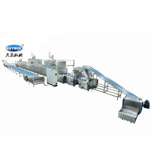 China 304 Stainless Steel Biscuit Manufacturing Machine With Siemens Transducer factory