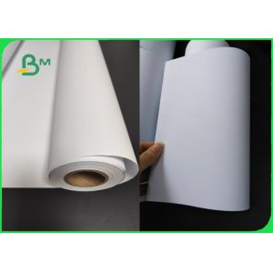 Recycled 20LB Engineering Copier Paper Rolls Opaque White Bond