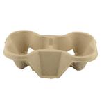 Stackable No Spill 2 4 Paper Cup Holder Tray For Coffee Bar