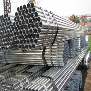 China EN39 EN10219 Standard Galvanized Steel Gas Pipe 5.8m 12m Length factory