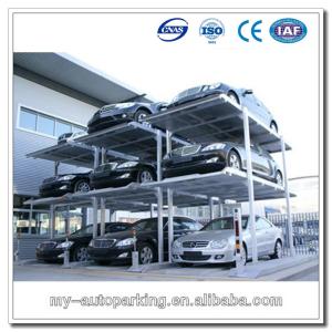 China Fourt post Pit parking lift; Simple pit car parking system factory
