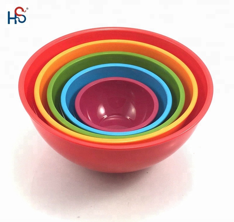 PP Plastic Kitchen Serving Bowls Perfect for Salad Snacks and Picnics