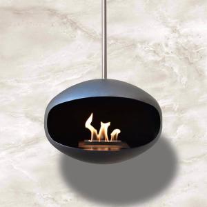 China ISO9001 Ethanol Fire Pits Fuel 600mm Modern Hanging Fireplace factory