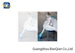 Pretty Ballet Girl Lenticular Greeting Cards 3D Image PET / PP Printing Flip