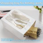 Bags With Window 10x7x5 Gift Bags For Mother'S Day Proposal Candy Gift, Festival