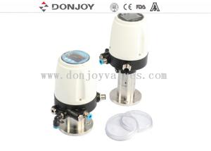China Donjoy F top contro head for sanitary valves factory