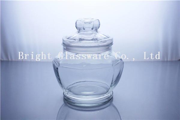 Clear Glass Storage Jars Wholesale