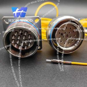 China J599A8（ARINC801）series optical fiber connector， factory