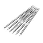 T12-D Series Welding Ceramic Soldering Iron Tips Chisel Shape