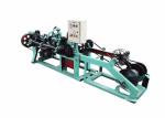 Durable Fencing Wire Manufacturing Machine , High Standard Barbed Wire Machine