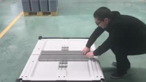 China Best selling 1200*1000*810mm foldable plastic pallet box food grade container factory