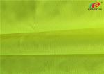 Shiny Yellow Fluorescent Material Fabric 100% Polyester Tricot Knit Fabric