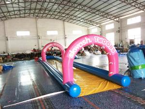 China Air Sealed Mini Inflatable Slide For Backyard , Inflatable Water Slide For Kids factory