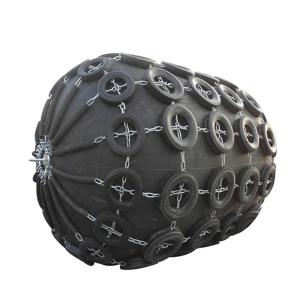 China Diameter 4.5m Pneumatic Yokohama Marine Rubber Fender For Large Ship factory