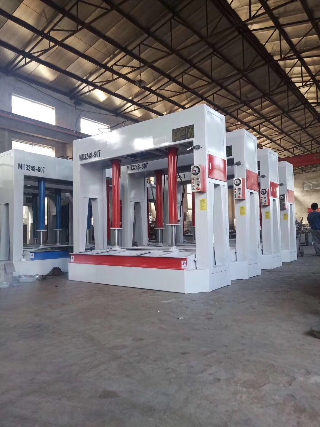 Customizable Voltage Automatic Hydraulic Veneer Laminate Wood Door Cold Press Machine