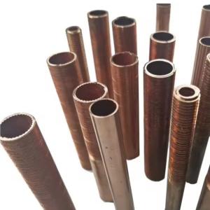 China DELLOK Heat Exchanger Extruded copper Low Finned Tubes factory