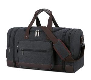 China Garment Large Custom Travel Bag Crossbody With Trolley Sleeve BSCI factory