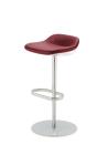 Contemporary Counter Height Stools White , Plastic Turtle Bar Stool Metal Legs