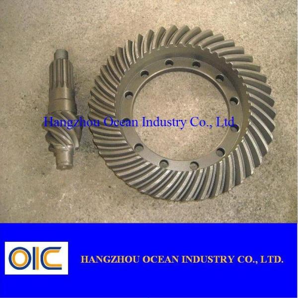 Spiral Bevel Crown Wheel and Pinion differential pinion gear with Enhanced