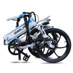 Safe Electric Folding Bike , 20 Inch Fold Up Electric Bike 120 KG Max Load