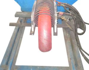 China 90 Degree Hot Process Elbow Forming Machine Sch 80 factory