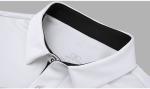 Casual Business Breathable Black Company Polo Shirt Heat Transfer Formal Style