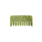 Xiuyan Hair Jade Massaging Comb Guasha Jade Stone Comb Cellulite Reduction